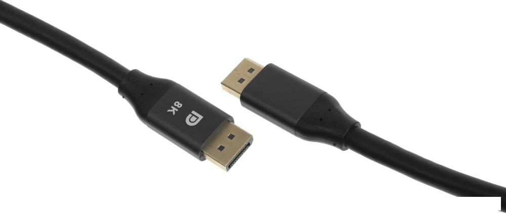 Кабель CACTUS CS-DP-DP-1.4-10 (10 м, черный)