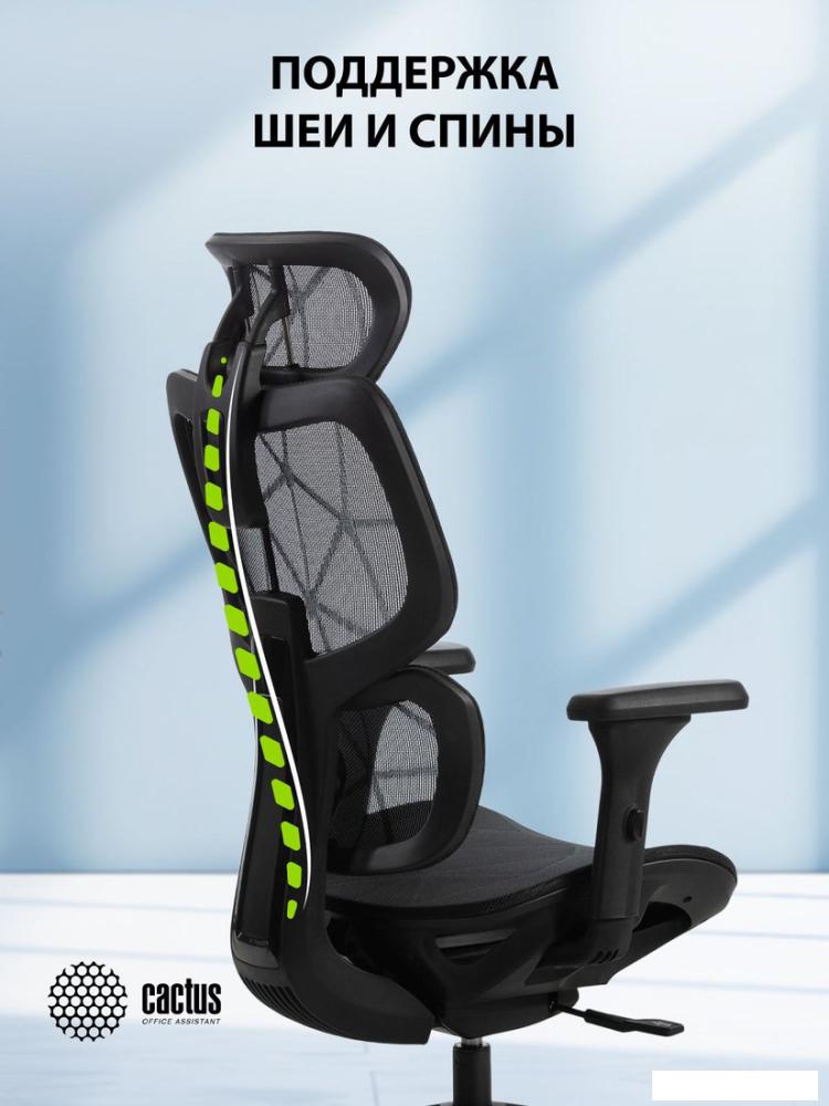 Офисное кресло CACTUS CS-MC555-BK (черный)