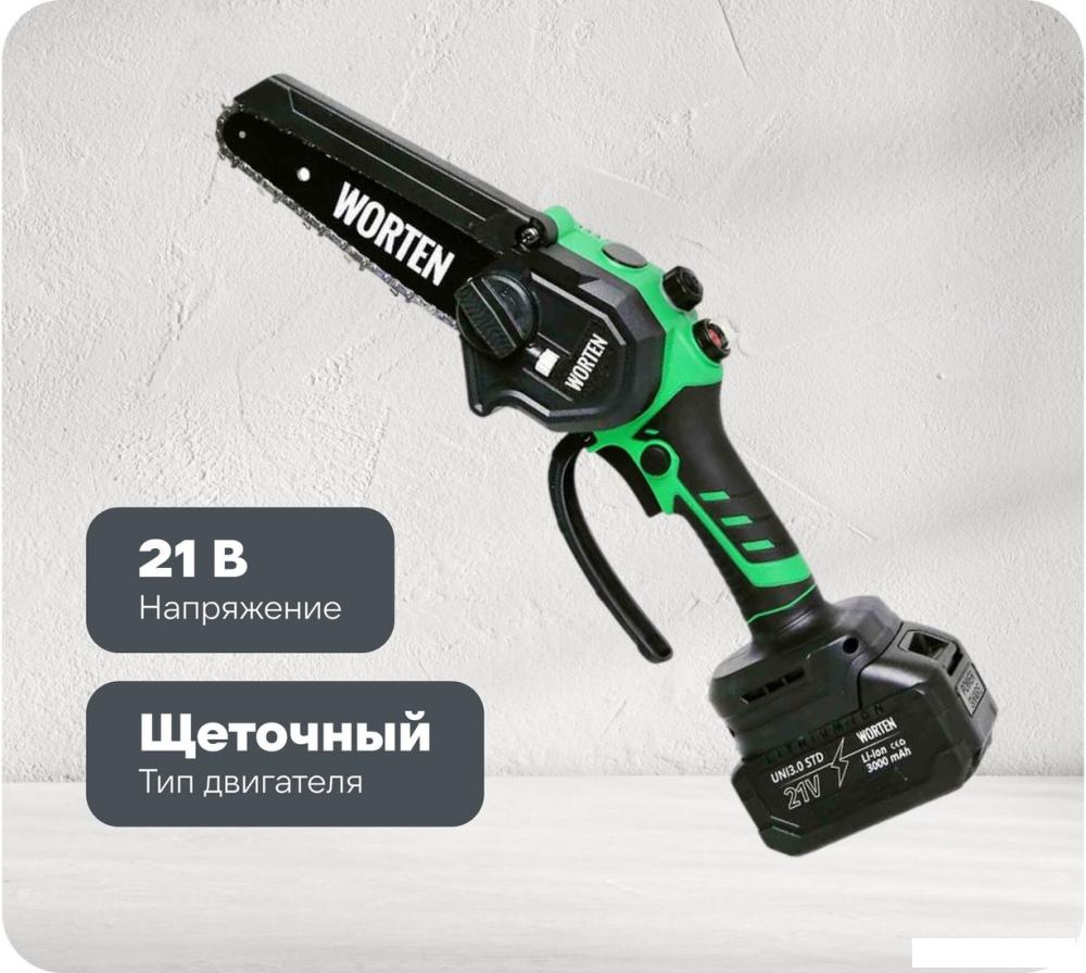 Аккумуляторная пила Worten КА-90000598 (с 2-мя АКБ)