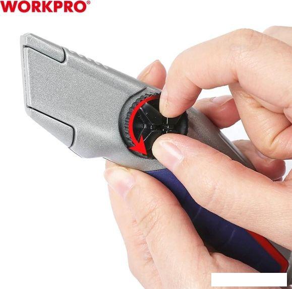 Нож строительный Workpro WP213013