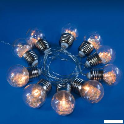 Светодиодная гирлянда Uniel ULD-S1800-010/STB/3AA WARM WHITE IP20 RETRO BULBS UL-00008425