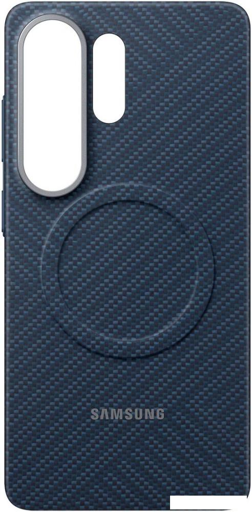 Чехол для телефона Samsung Carbon Magnet Case для Samsung Galaxy S26 Ultra (темно-синий)