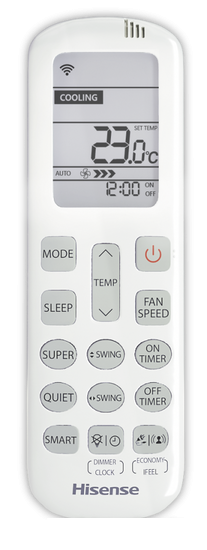 Кондиционер Hisense Zoom DC Inverter AS-18UW4RMSKB01