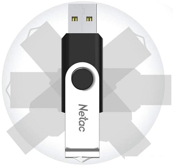 USB Flash Netac U505 USB 2.0 16GB NT03U505N-016G-20BK