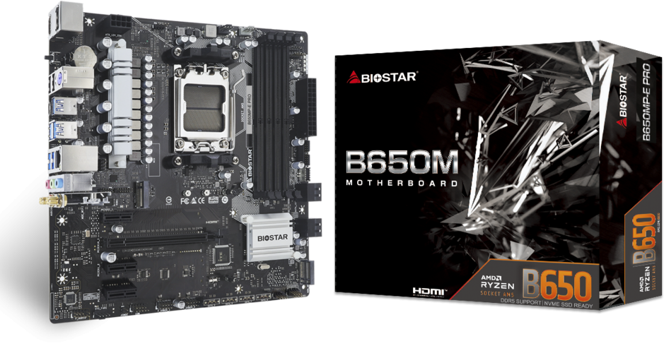 Материнская плата BIOSTAR B650MP-E Pro Ver. 6.0