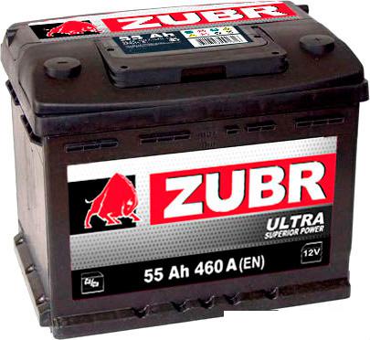 Автомобильный аккумулятор Zubr Ultra (60 А/ч)