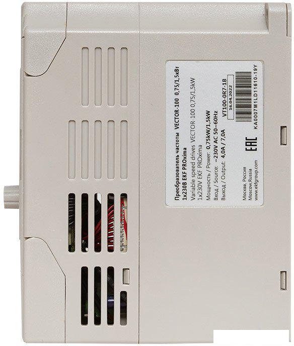 Частотный преобразователь EKF PROxima VT100-0R7-1B