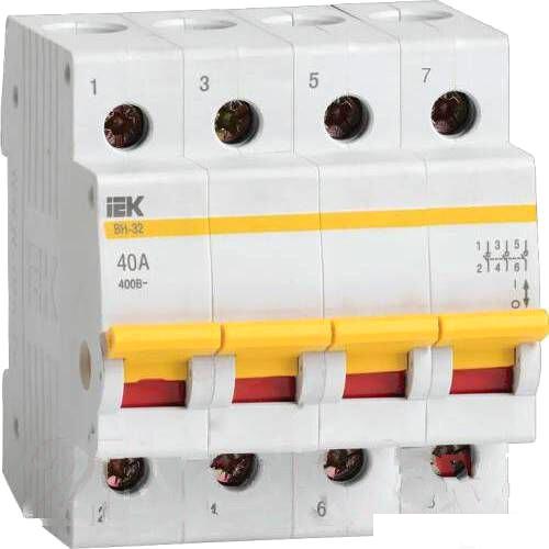 Выключатель нагрузки IEK ВН-32 4Р 40А MNV10-4-040