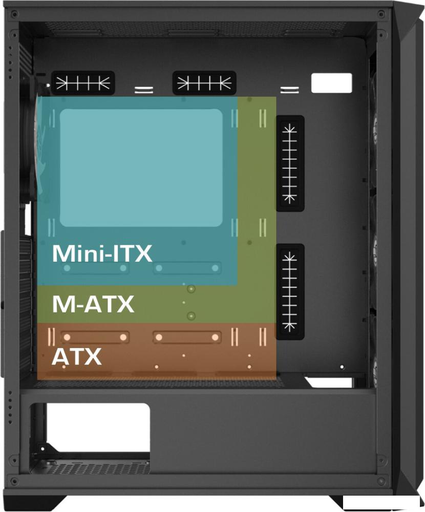 Корпус Raijintek Arcadia 41 (черный)