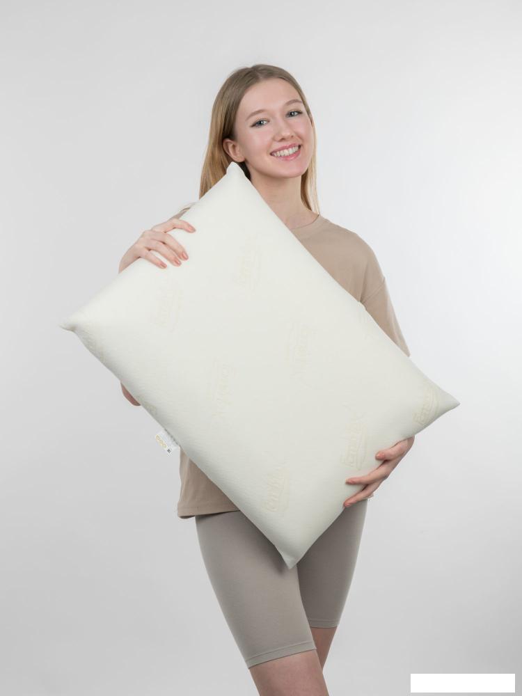 Ортопедическая подушка Familytex ППУ С памятью формы ППУМ (40x60x12)