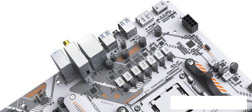 Материнская плата Maxsun eSport B850M WiFi Ice