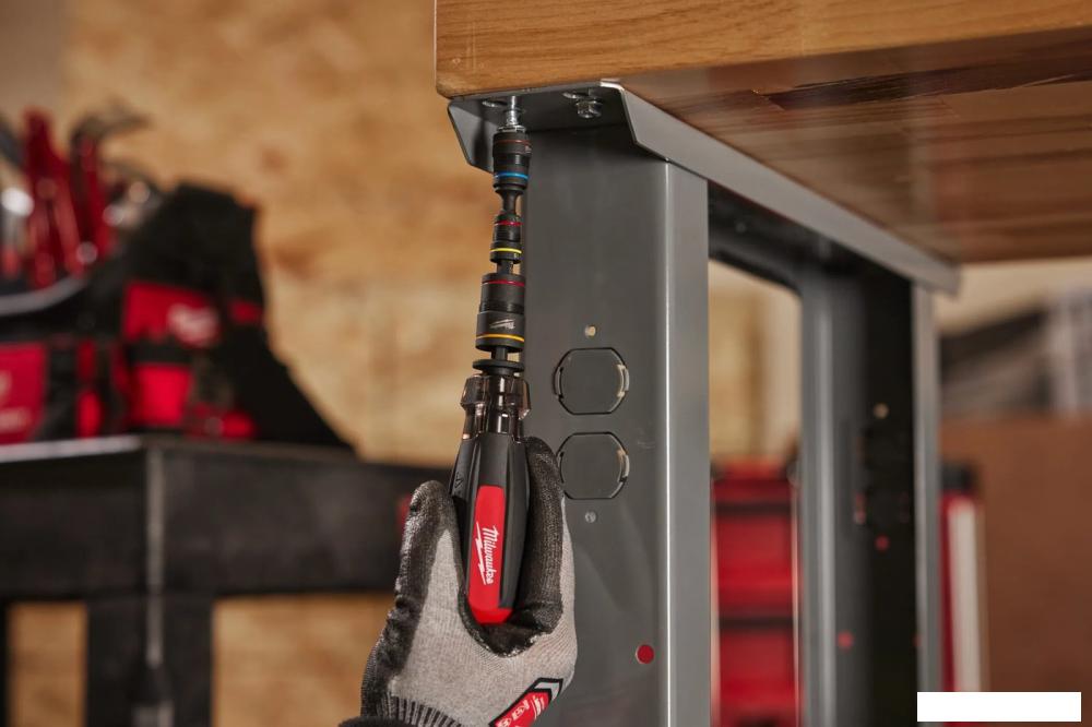 Набор отвертка с битами и головками Milwaukee 4932498179 (6 предметов)