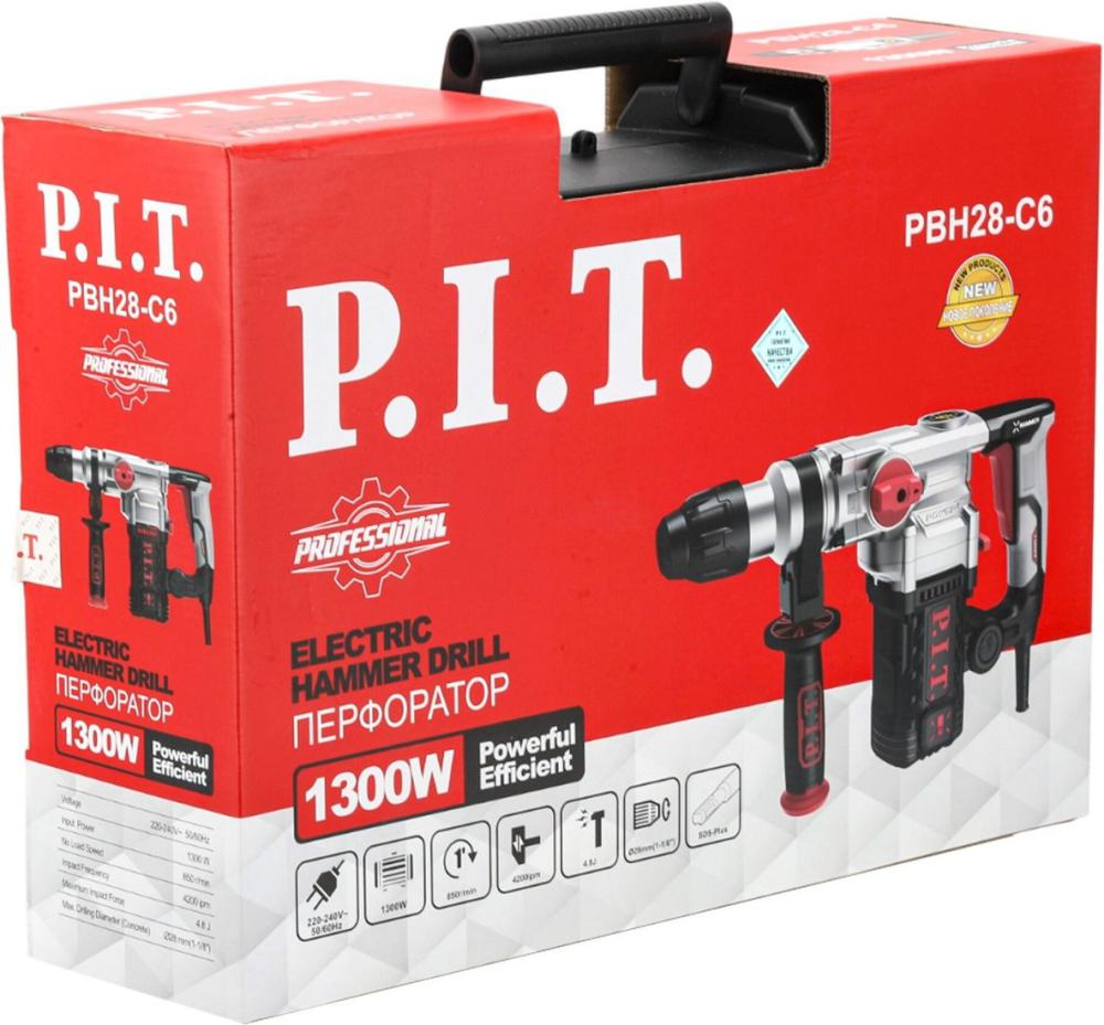 Перфоратор P.I.T. PBH28-C6 (кейс)