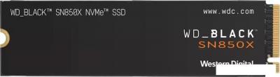 SSD WD Black SN850X NVMe 2TB WDS200T2X0E