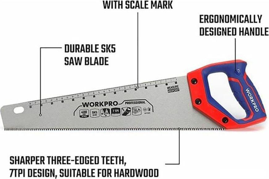 Ножовка Workpro WP215005