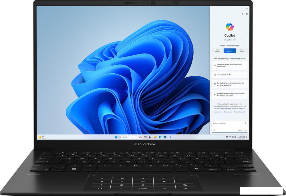 Ноутбук ASUS Zenbook 14 OLED UM3406GA-QD118