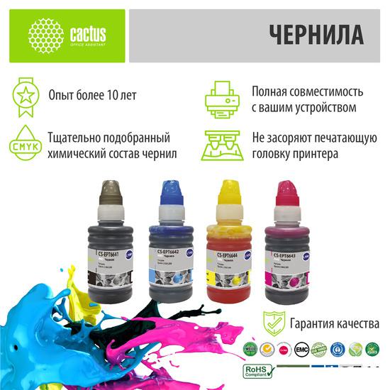 Чернила CACTUS CS-EPT6641-4
