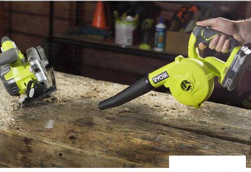 Бытовая (строительная) воздуходувка Ryobi R18TB-0 5133002915 (без АКБ)