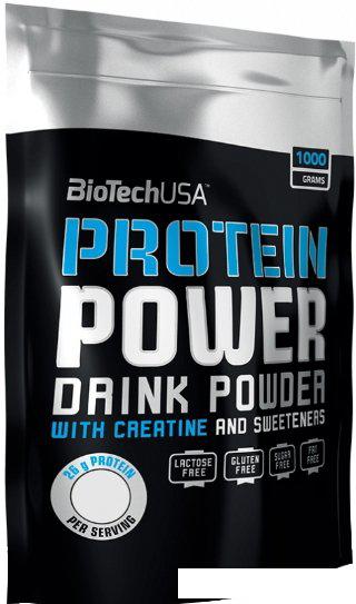 Протеин комплексный BioTech USA Protein Power (клубника/банан, 1000 г)
