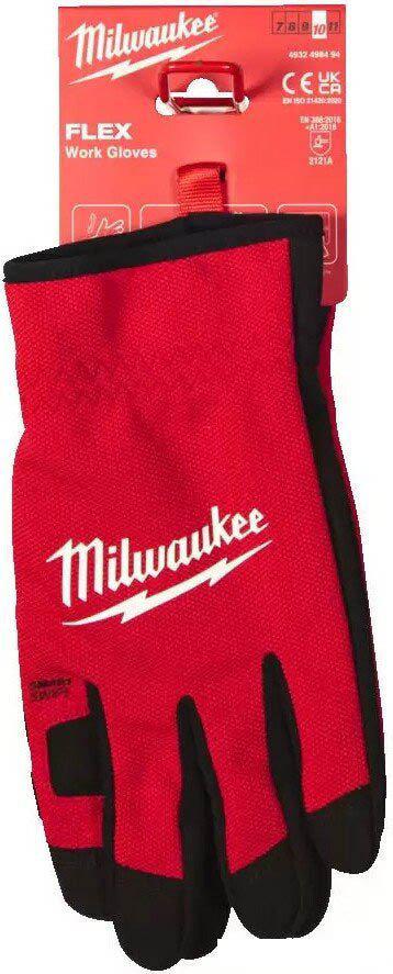Текстильные перчатки Milwaukee Flex Work Gloves 8/М 4932498492