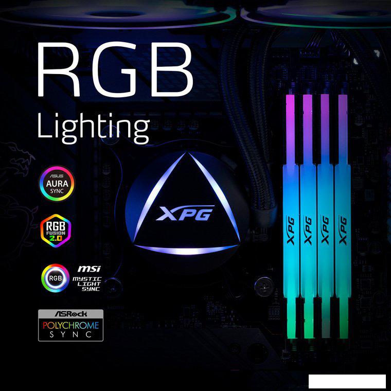 Оперативная память ADATA XPG Lancer RGB 2x48ГБ DDR5 6000МГц AX5U6000C3048G-DCLARWH