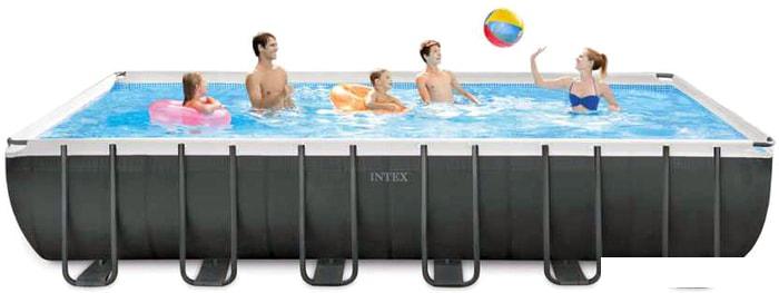 Каркасный бассейн Intex Ultra Frame (732х366х132) (фильтр 7900 л/ч)