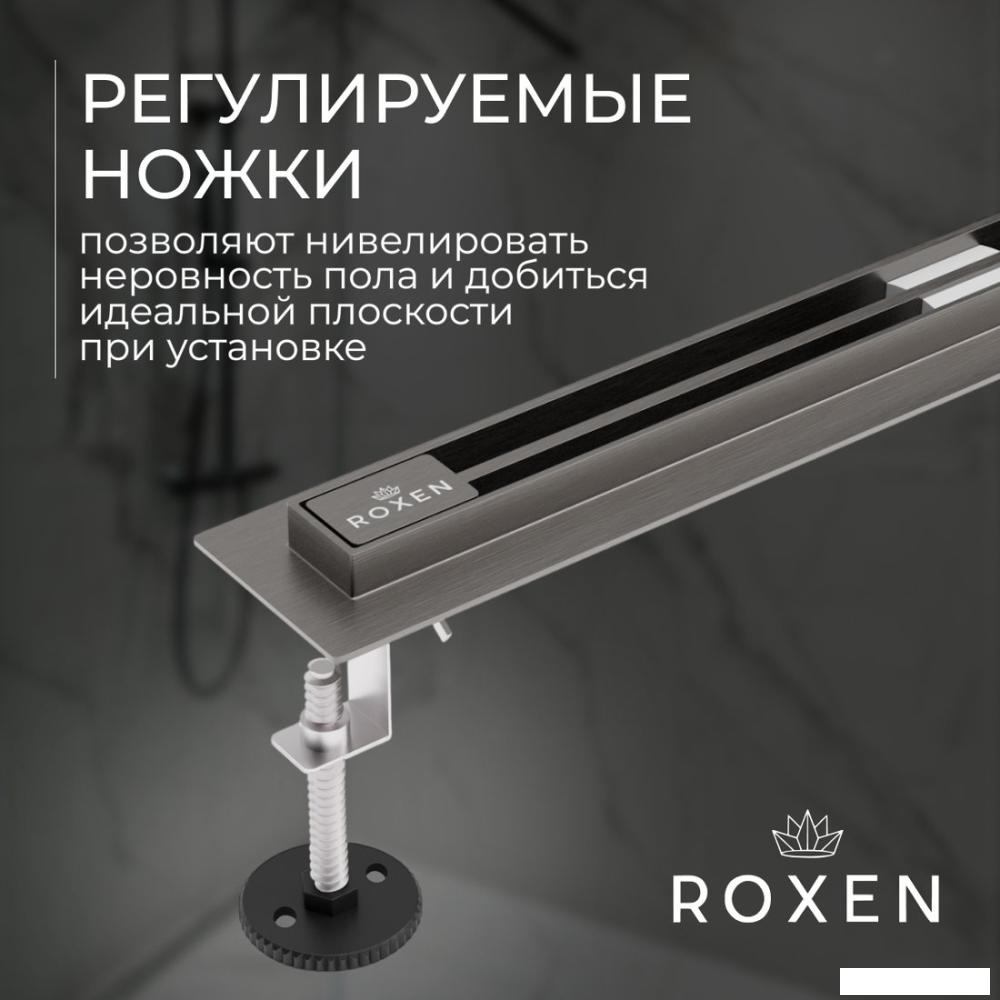 Трап/канал Roxen Slim GunMetal 91060-80GM