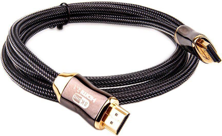 Кабель Telecom TCG300-1.5M HDMI - HDMI (1.5 м, черный/золотистый)