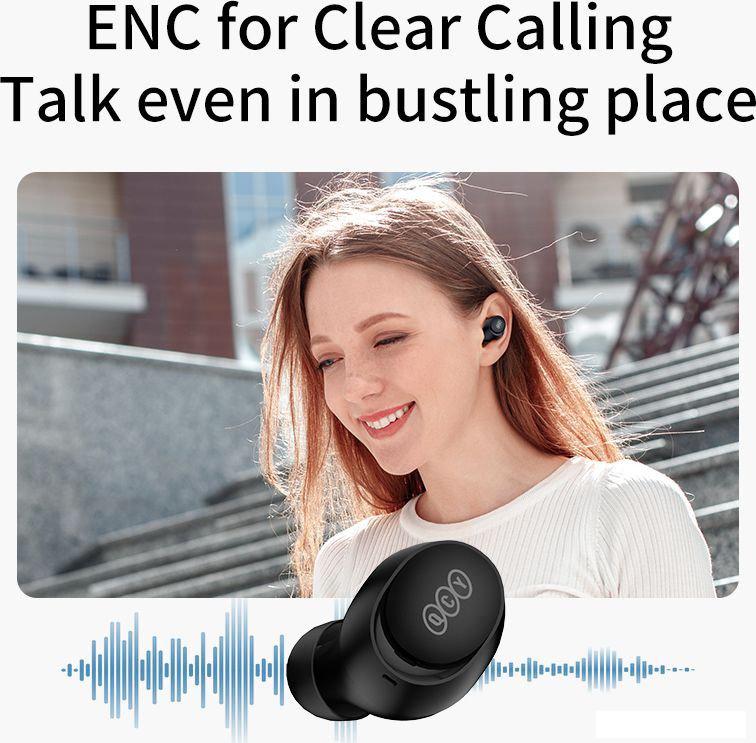 Наушники QCY ArcBuds Lite (черный)