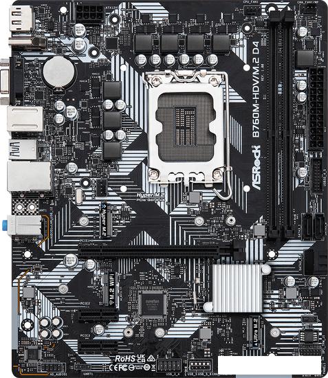 Материнская плата ASRock B760M-HDV/M.2 D4