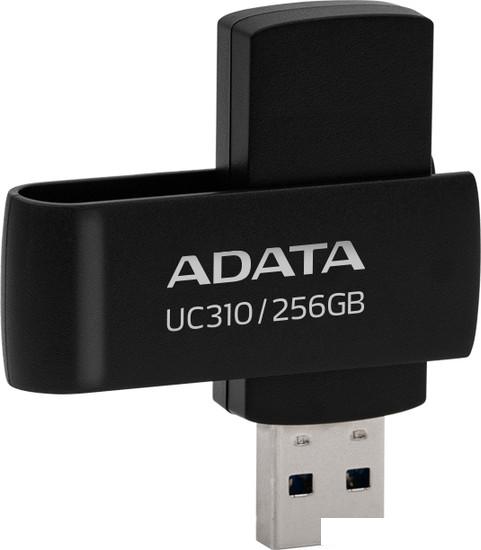 USB Flash ADATA UC310-256G-RBK 256GB (черный)