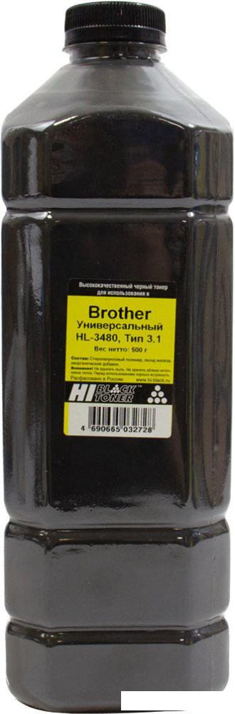 Тонер Hi-Black Универсальный для Brother HL-3480 Тип 3.1 500 г