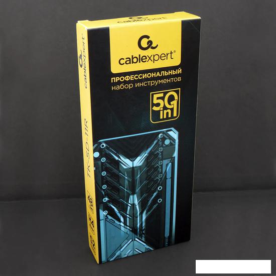 Набор отвертка с битами Cablexpert TK-SD-11R (50 предметов)
