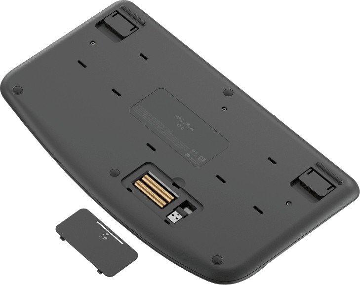 Клавиатура Logitech Wave Keys 920-012281 (графит, нет кириллицы)