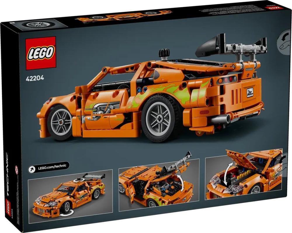 Конструктор LEGO Technic 42204 Форсаж Toyota Supra MK4