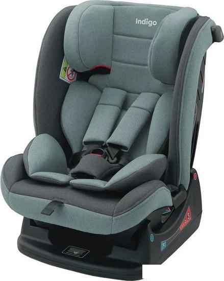 Детское автокресло Indigo Reflex AY913 (зеленый/серый)