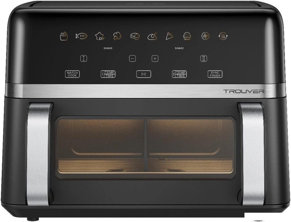 Аэрогриль (аэрофритюрница) Trouver FD20s Pro Black (черный)