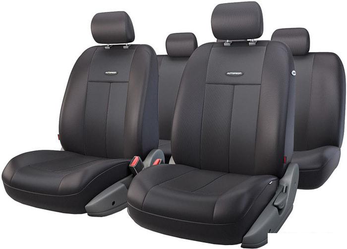Комплект чехлов для сидений Autoprofi TT-902P (черный)
