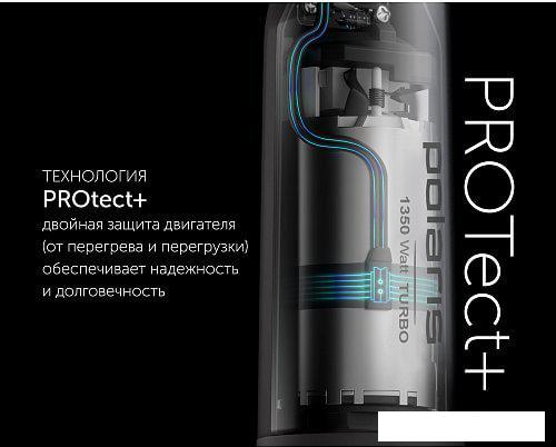 Погружной блендер Polaris PHB 1385 (белый)