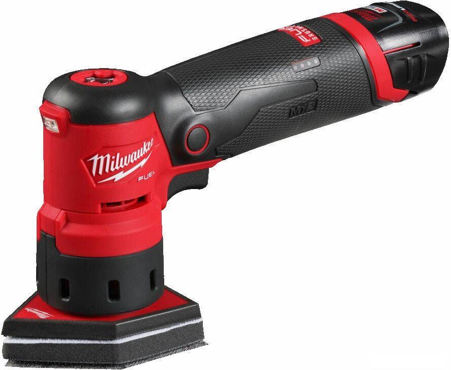 Дельташлифмашина Milwaukee M12FDSS-422X 4933479681 (с 2-мя АКБ 2 Ач, 4 Ач)