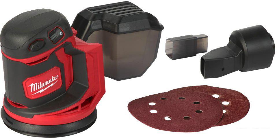 Эксцентриковая шлифмашина Milwaukee M18 BOS125-0 4933464228 (без АКБ)