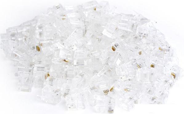 Коннектор Cablexpert MP-6P4C/5