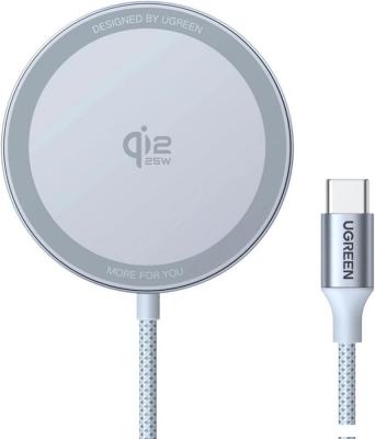 Беспроводное зарядное Ugreen W753 55959 (голубой)