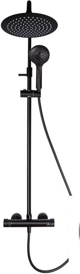 Душевая система  Rubineta Olo BK + Thermo-15 BK 625038
