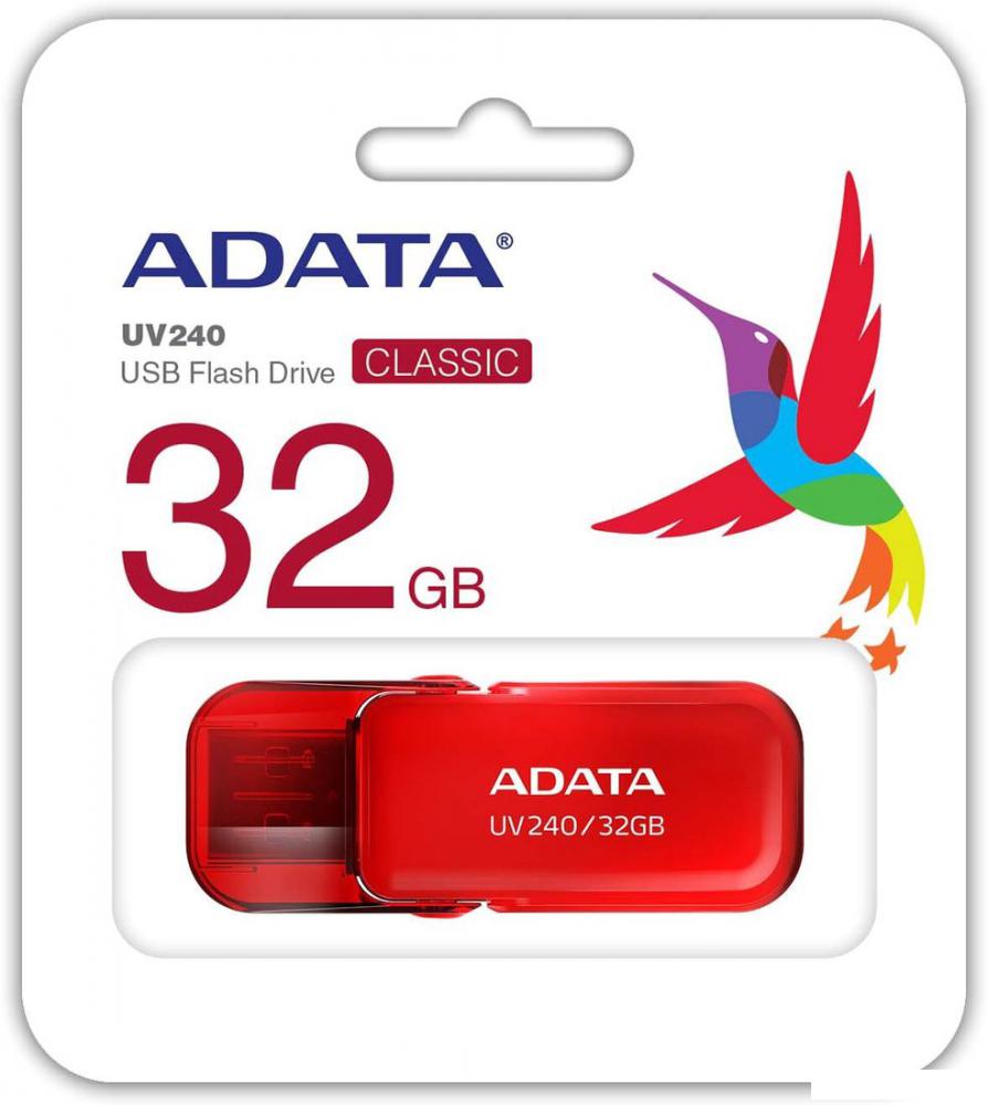 USB Flash ADATA UV240 32GB (красный)
