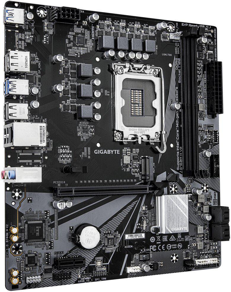 Материнская плата Gigabyte B760M H V2