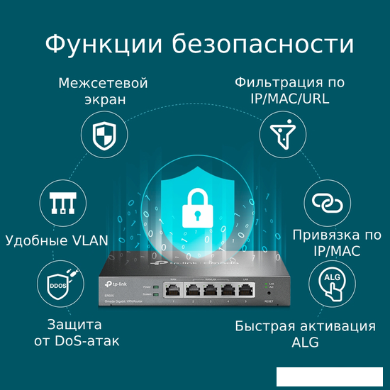 Маршрутизатор TP-Link ER605