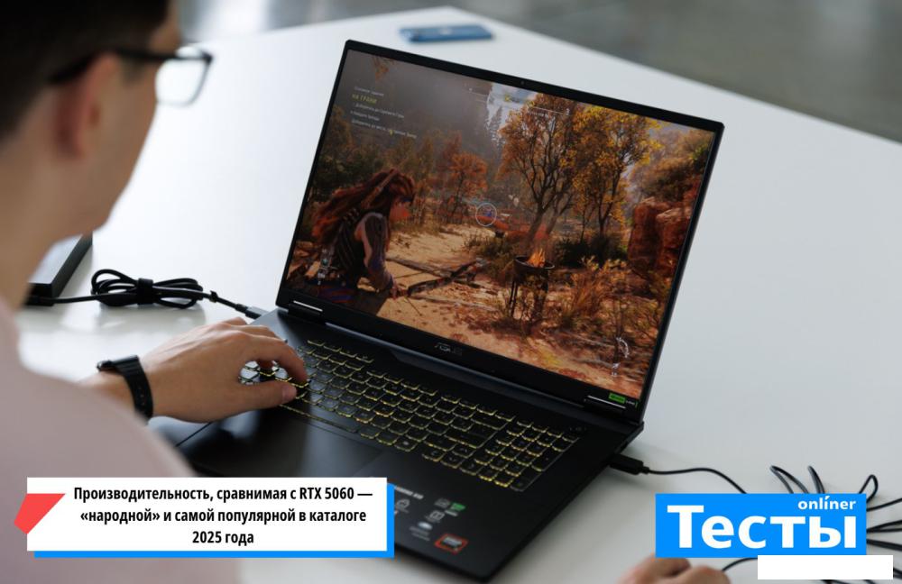 Игровой ноутбук ASUS TUF Gaming A18 2025 FA808UP-S8051 Win 11 Pro