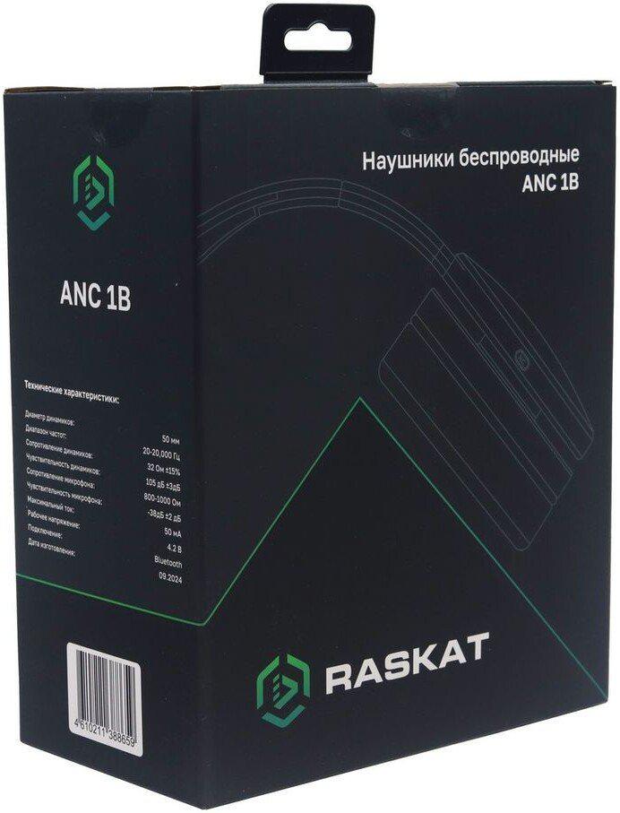 Наушники Raskat ANC 1B (черный)