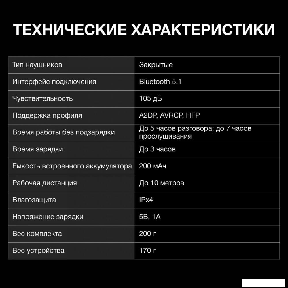 Наушники Hyundai H-HP101 (белый)